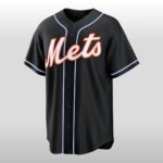 2026 New York Mets Fashion Black Out Jersey