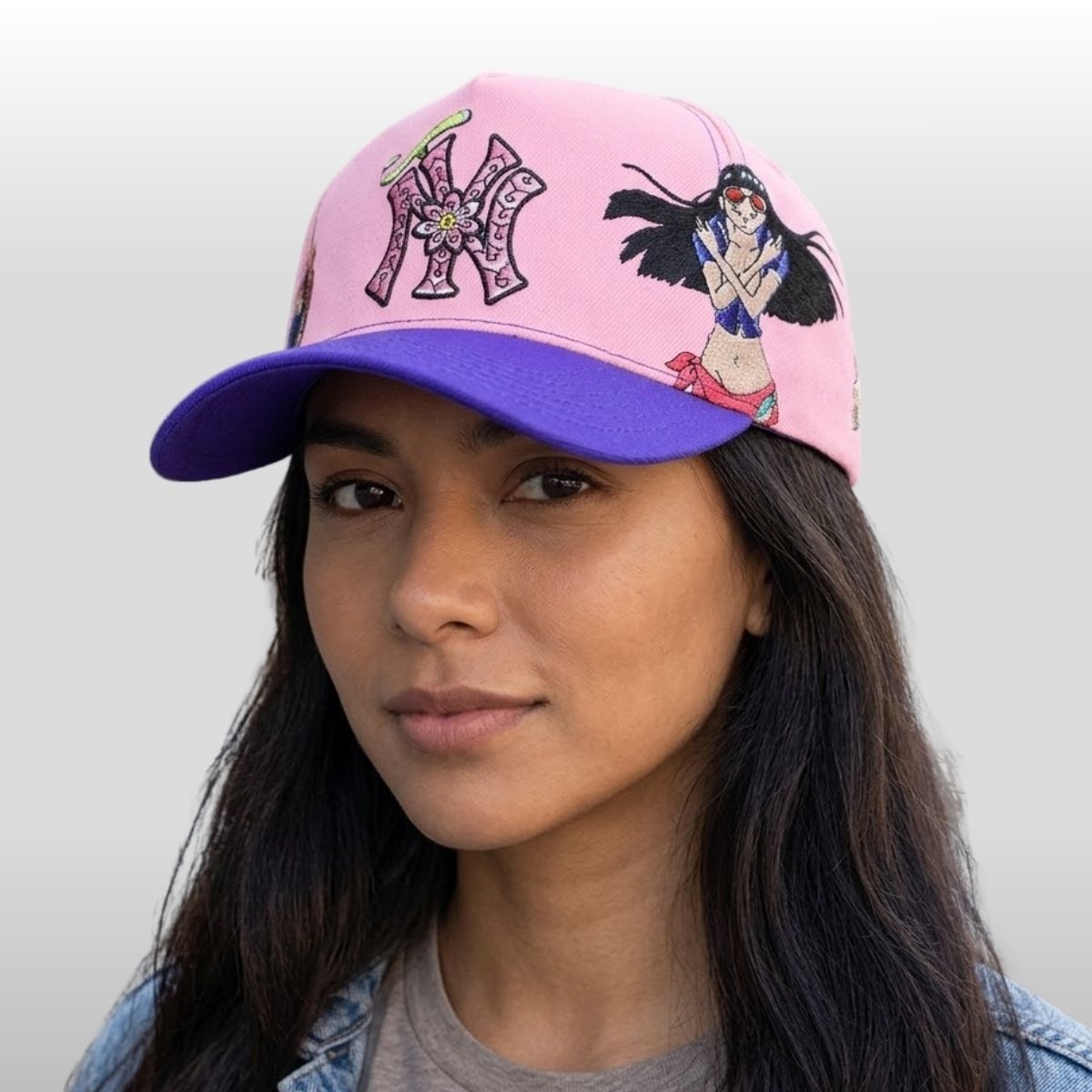 2026 New York Yankees One Piece Nico Robin Hat 5 2026 New York Yankees One Piece Nico Robin Hat 5