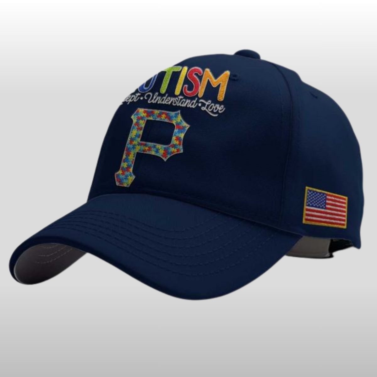 2026 Pirates Autism Accept Understand Love America Hat 3 2026 Pirates Autism Accept Understand Love America Hat