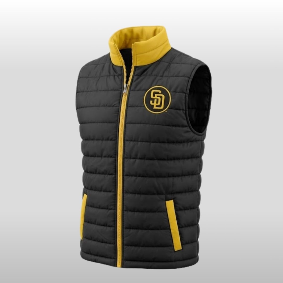 2026 SD Padres Puffer Vest Giveaway 1 2026 SD Padres Puffer Vest Giveaway 3