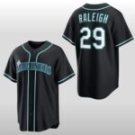 2026 Seattle Mariners Cal Raleigh Black Out Jersey
