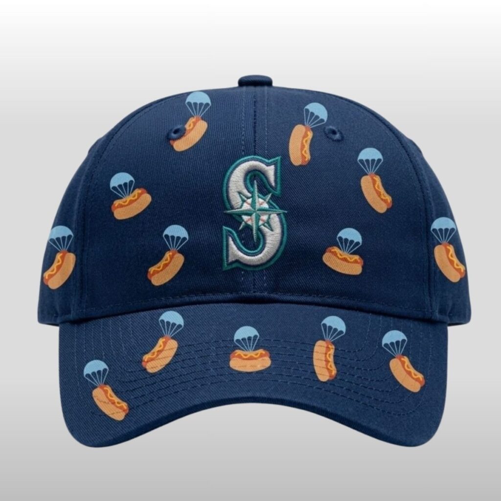 2026 Seattle Mariners Hot Dogs From Heaven Hat 4 2026 Seattle Mariners Hot Dogs From Heaven Hat 2