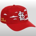 2026 St Louis Cardinal Simpsons Clouds Hat