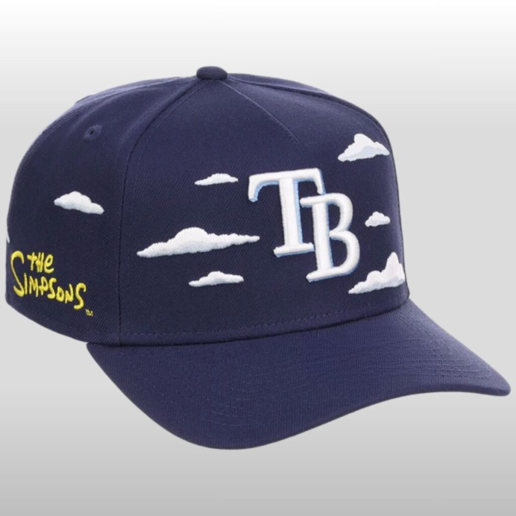 2026 Tampa Bay Rays The Simpsons Clouds Hat 2