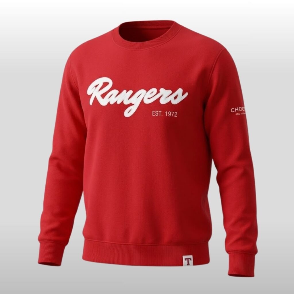 2026 Texas Rangers Chenille Crewneck Giveaway 6 2026 Texas Rangers Chenille Crewneck Giveaway 2