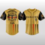 2026 Texas Rangers National Firefighter Appreciation Baseball Jersey