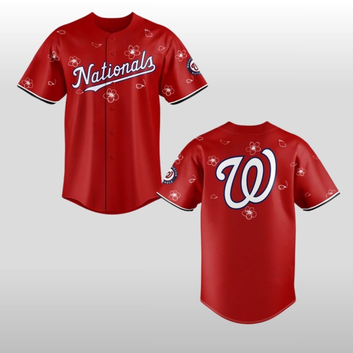 2026 Washington Nationals x Japanese Heritage Day Sakura Blossom Jersey 1 2026 Washington Nationals x Japanese Heritage Day Sakura Blossom Jersey 2