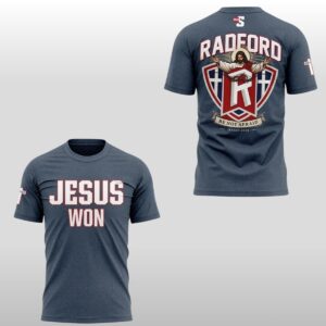 2026 Radford Highlanders Baseball Jesus Won Shirt 2