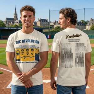 2026 York Revolution 2025 Championship Concert Shirt Giveaway 2
