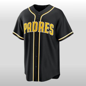 2026 San Diego Padres Fashion Black Out Jersey 2