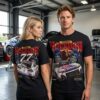 Carson Hocevar Spire Motorsports Black Chilis Car Shirt 2