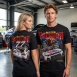 Carson Hocevar Spire Motorsports Black Chili's Car Shirt