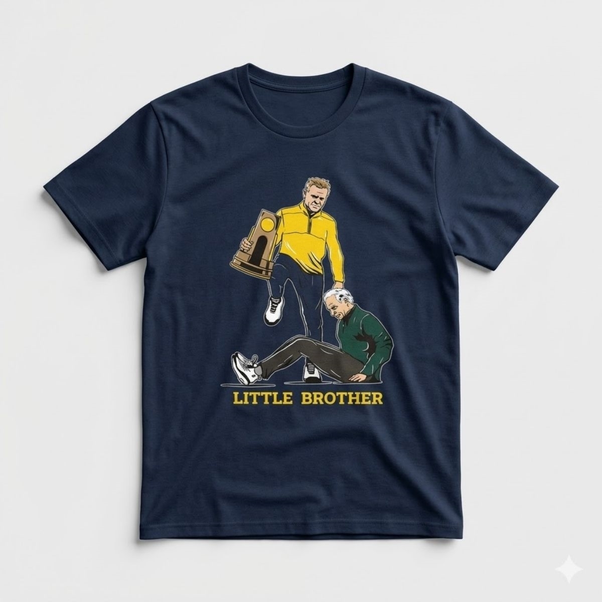 Coach Michigan Wolverines Dusty May Little Brother Shirt 1 Coach Michigan Wolverines Dusty May Little Brother Shirt 3