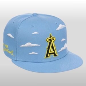 2026 Los Angeles Angels Simpsons Clouds Hat 2