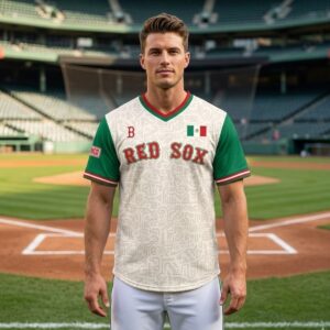 2026 Boston Red Sox Mexican Celebration Jersey Giveaway 2