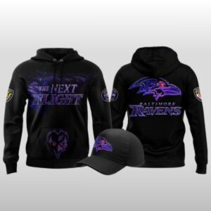 2026 Baltimore Ravens The Next Flight Hoodie 2