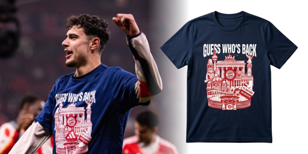 Guess Who’s Back The Ultimate FC Bayern Fan Shirt for a New Era of Dominance