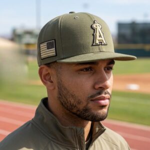 2026 Los Angeles Angels Armed Forces Day Hat 2