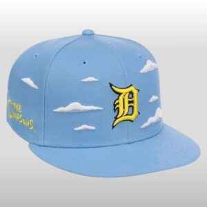 2026 Detroit Tigers Simpsons Clouds Hat 2