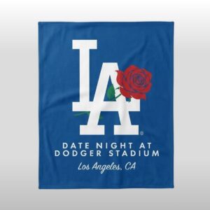 2026 LA Dodgers Date Night Blanket Giveaway 2