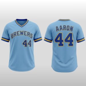 2026 Milwaukee Brewers Hank Aaron Jersey Giveaway 2