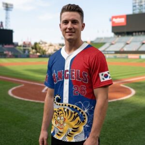 2026 LA Angels Korean Heritage Night Jersey Giveaway 2