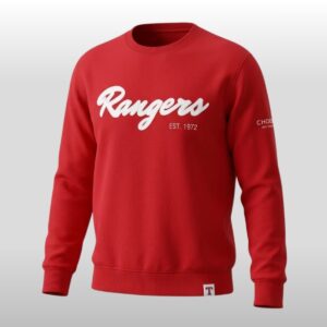 2026 Texas Rangers Chenille Crewneck Giveaway 2