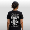 QB Justin Fields Jesus Is The Name Above All Names Shirt 3