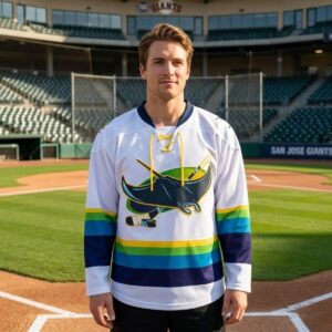 2026 Tampa Bay Rays Hockey Jersey Giveaway 2