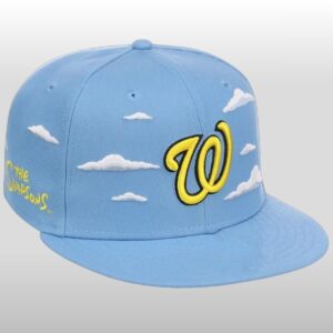 2026 Washington Nationals The Simpsons Clouds Hat 2