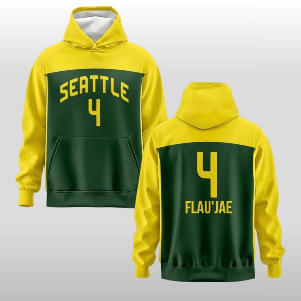 Seattle Storm 2026 Flaujae Johnson Hoodie 2