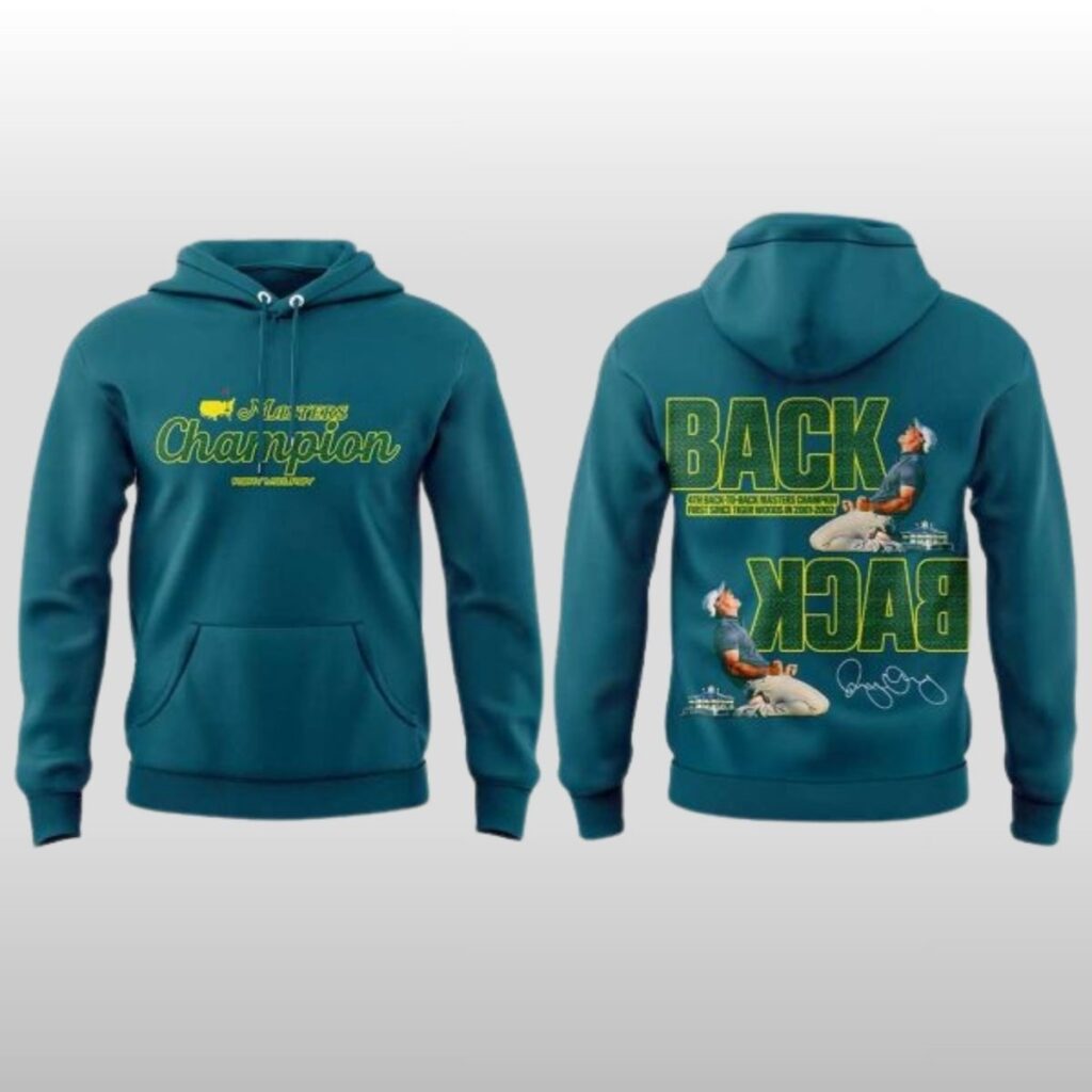 2026 Rory McIlroy Masters Tournament Champion Hoodie 2