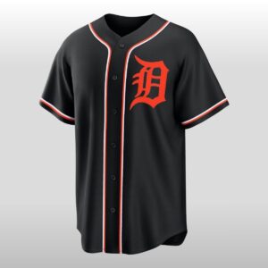 2026 Detroit Tigers Riley Greene Fashion Black Out Jersey 2