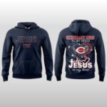 2026 Cincinnati Reds In My Veins Jesus In My Heart Hoodie