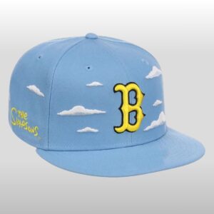 2026 Boston Red Sox The Simpsons Clouds Hat 2