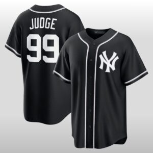 2026 NY Yankees Aaron Judge Black Out Jersey 2