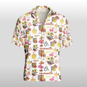 2026 Baltimore Orioles Birdland Hawaiian Shirt Giveaway 2