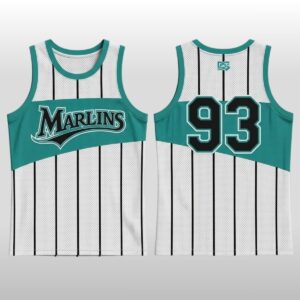 2026 Miami Marlins Throwback Basketball Jersey Giveaway 2