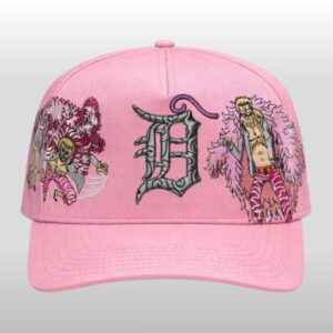 2026 Detroit Tigers One Piece Doflamingo Hat 2
