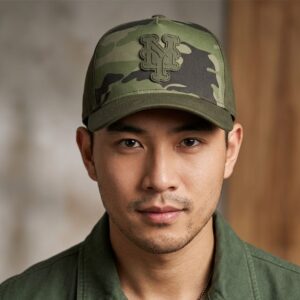 2026 NY Mets Camo Trucker Hat Giveaway 2