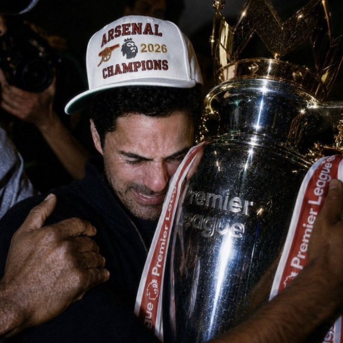 2026 Arsenal Mikel Arteta Champions Hat 4 2026 Arsenal Mikel Arteta Champions Hat 4
