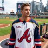 2026 Atlanta Braves Drake Baldwin Hockey Jersey Giveaway 2