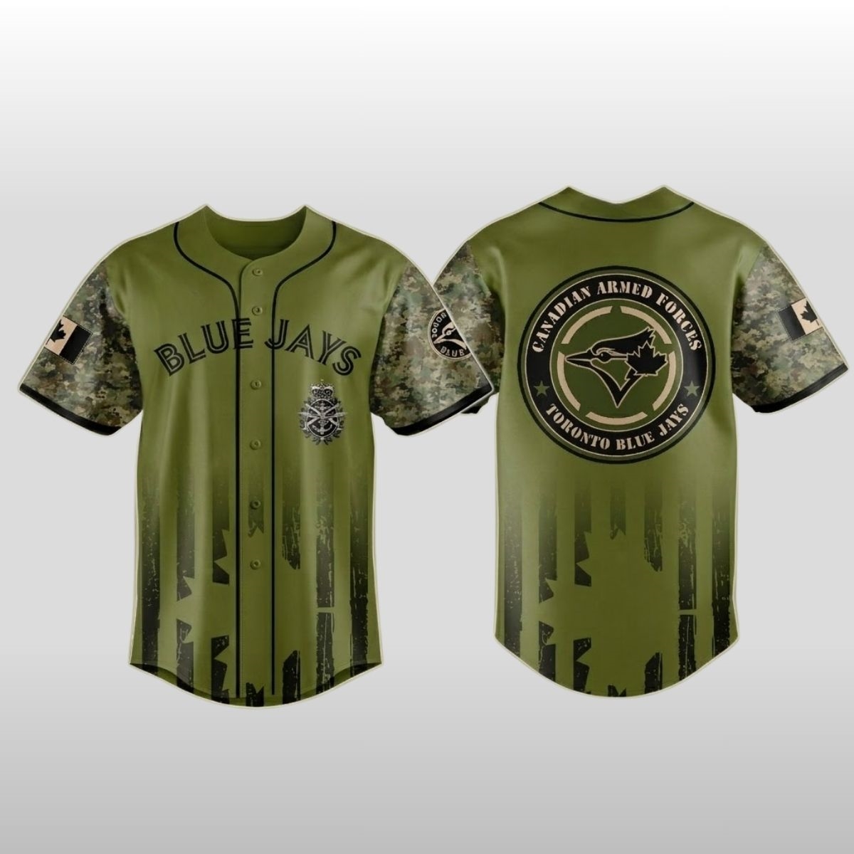 2026 Blue Jays Military Appreciation Night Jersey 2 2026 Blue Jays Military Appreciation Night Jersey