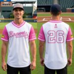 2026 Braves Breast Cancer Awareness Day Jersey Giveaway