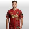 2026 Cincinnati Reds U.S.M.C Celebrates 250 Years USA Anniversary Jersey 6 2026 Cincinnati Reds USMC Celebrates 250 Years USA Anniversary Jersey 2