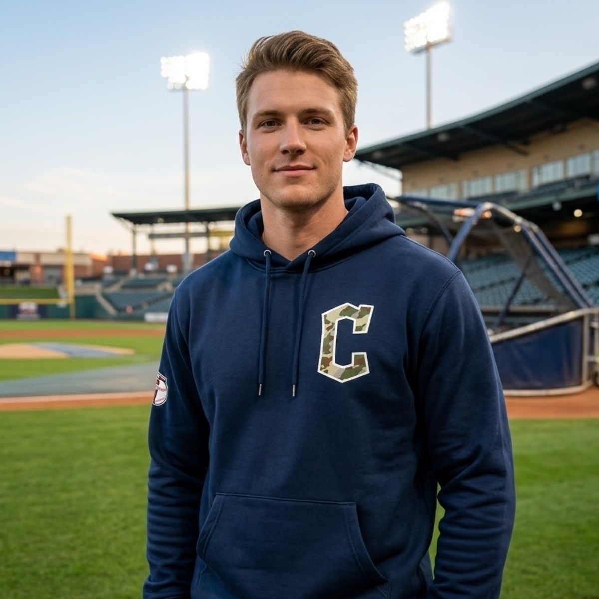 2026 Cleveland Guardians Armed Forces Night Hoodie 1 2026 Cleveland Guardians Armed Forces Night Hoodie 2