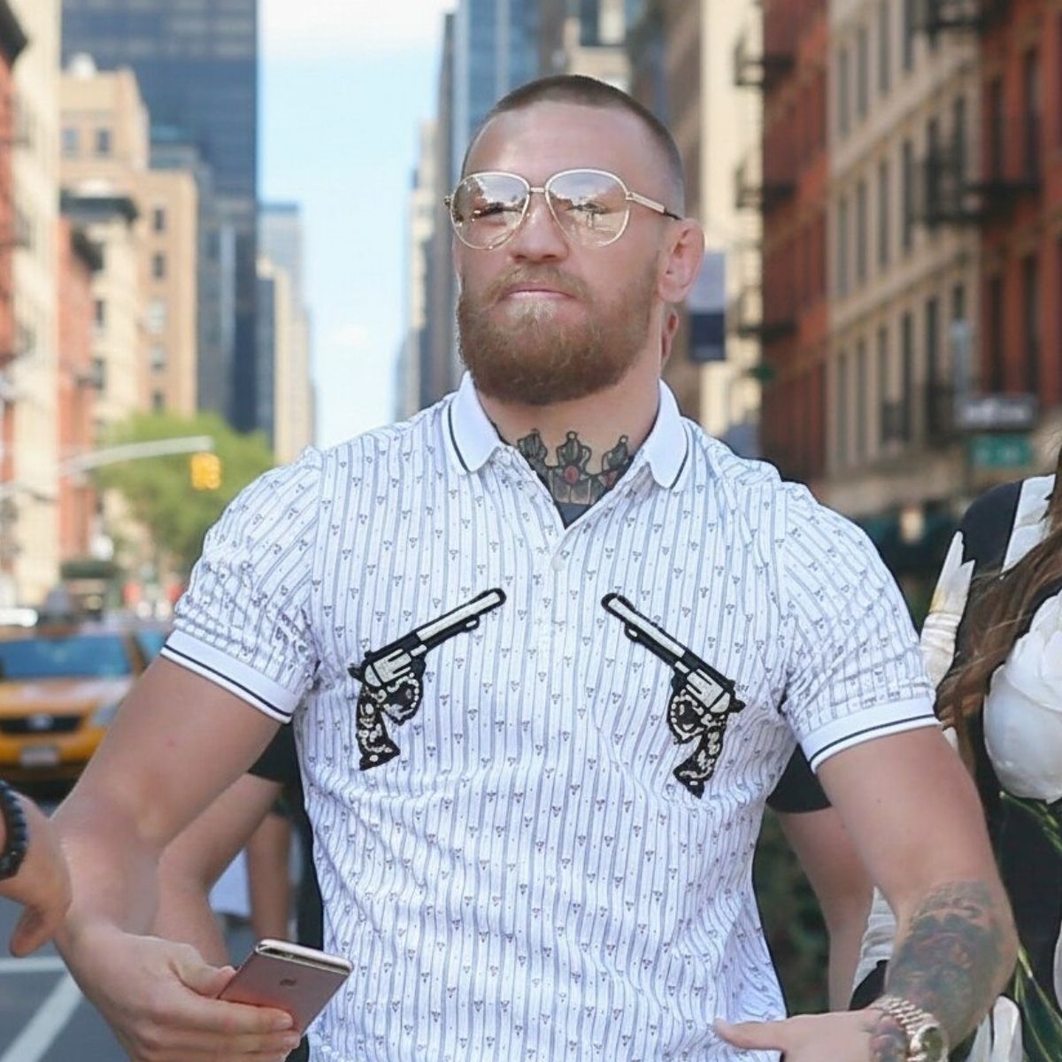 2026 Conor McGregor Machine Gun Polo Shirt 2026 Conor McGregor Machine Gun Polo Shirt
