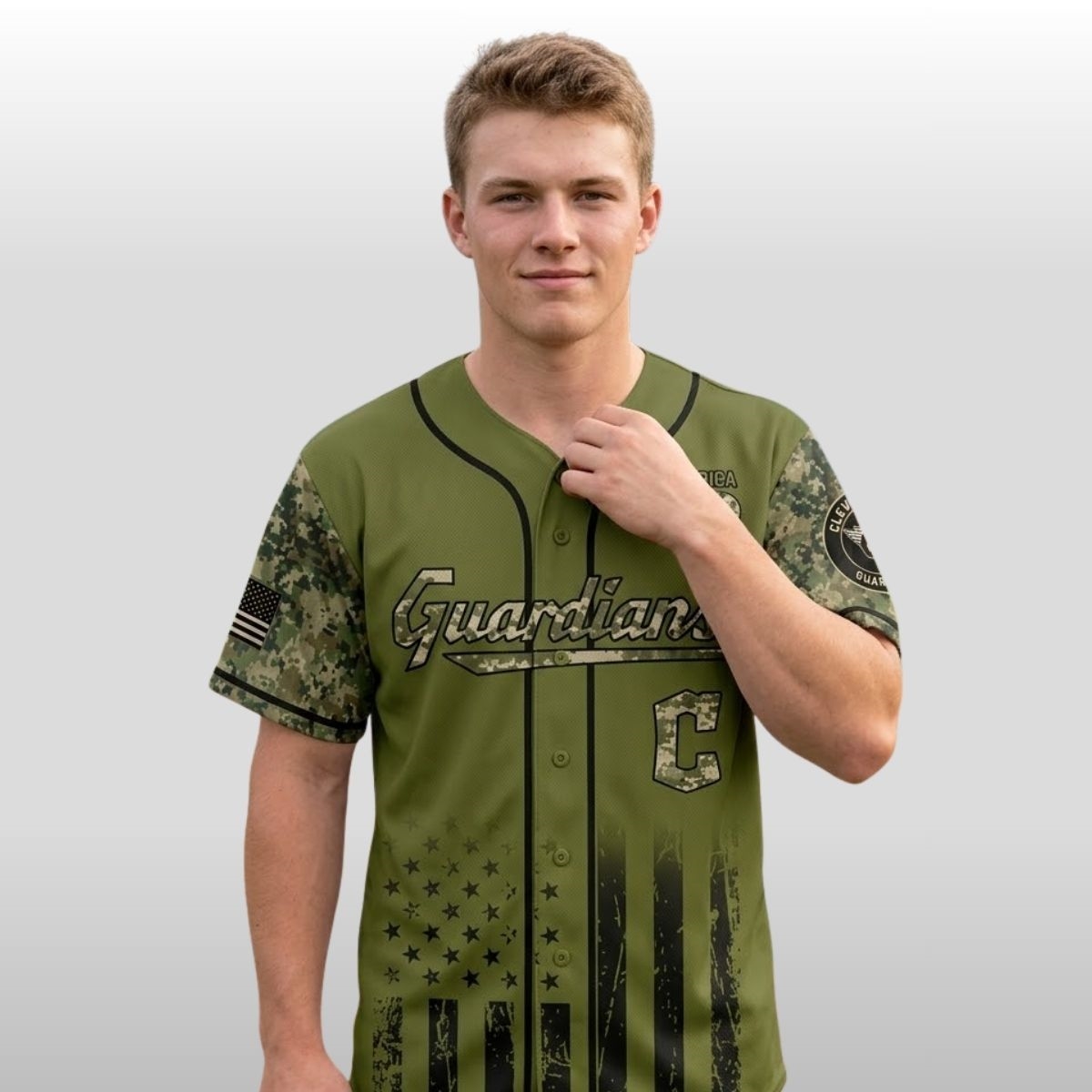 2026 Guardians Military Appreciation Night Jersey 2 2026 Guardians Military Appreciation Night Jersey 2