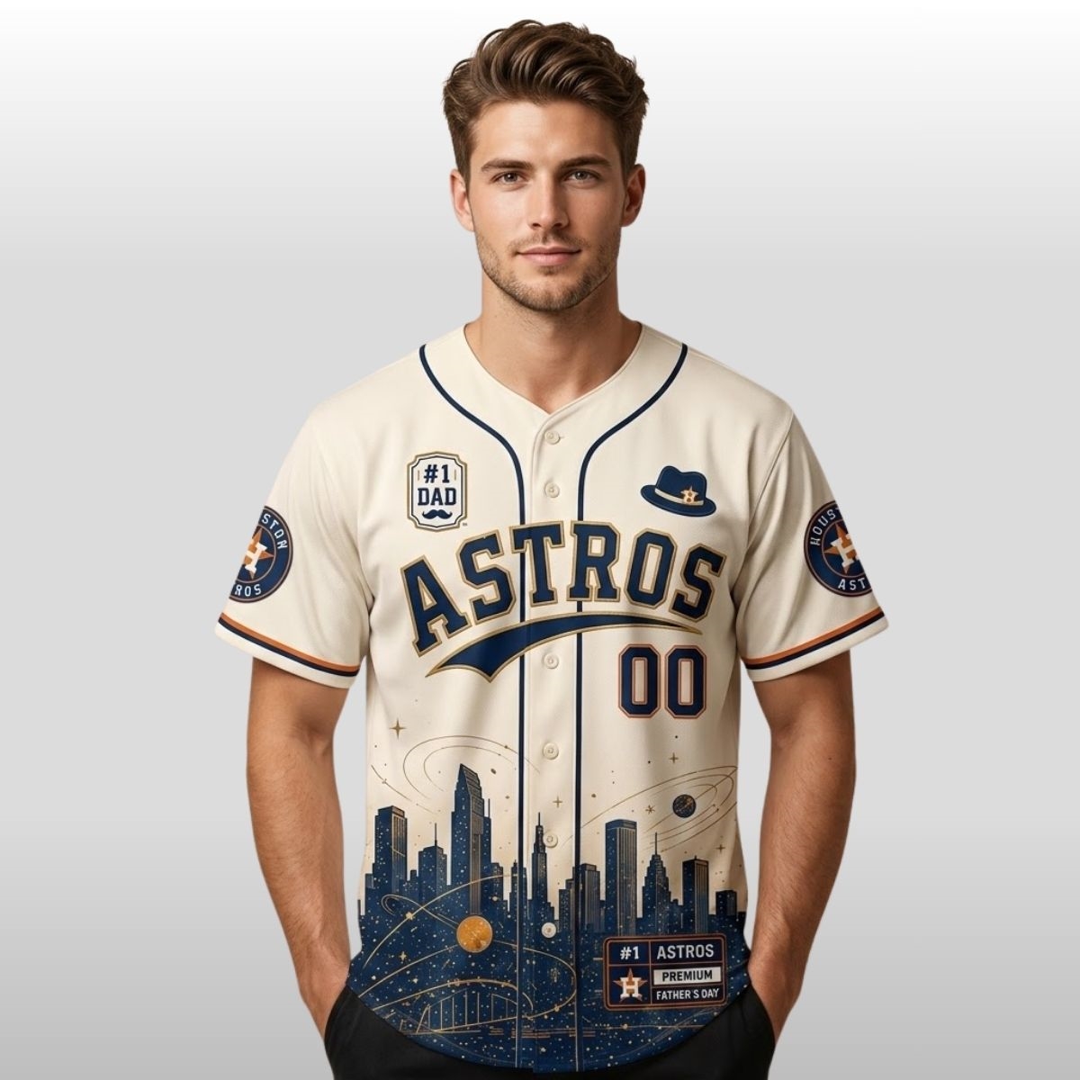 2026 Houston Astros Fathers Day Best Dad Ever Jersey 1 2026 Houston Astros Fathers Day Best Dad Ever Jersey 2