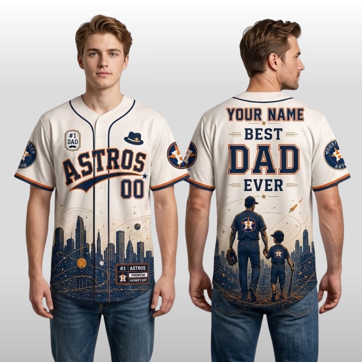 2026 Houston Astros Fathers Day Best Dad Ever Jersey 2026 Houston Astros Fathers Day Best Dad Ever Jersey